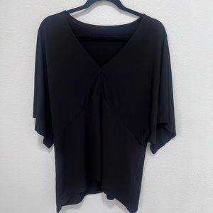 Black V-neck Blouse Size Medium